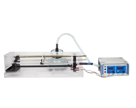 Expérience de coefficient d'expansion thermique en métal