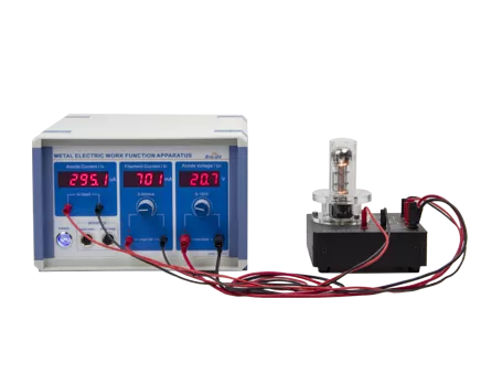 Expérience de fonction de travail électrique en métal