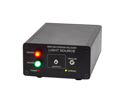 Mini source de lumière de tungstène deutérium