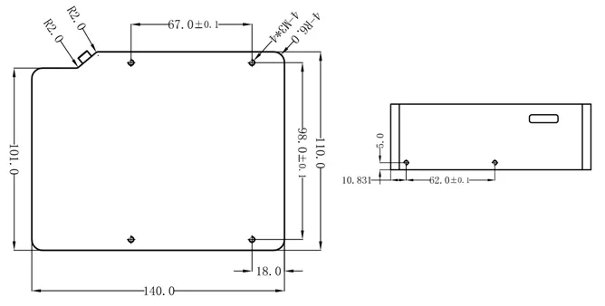 Mounting Hole Configuration